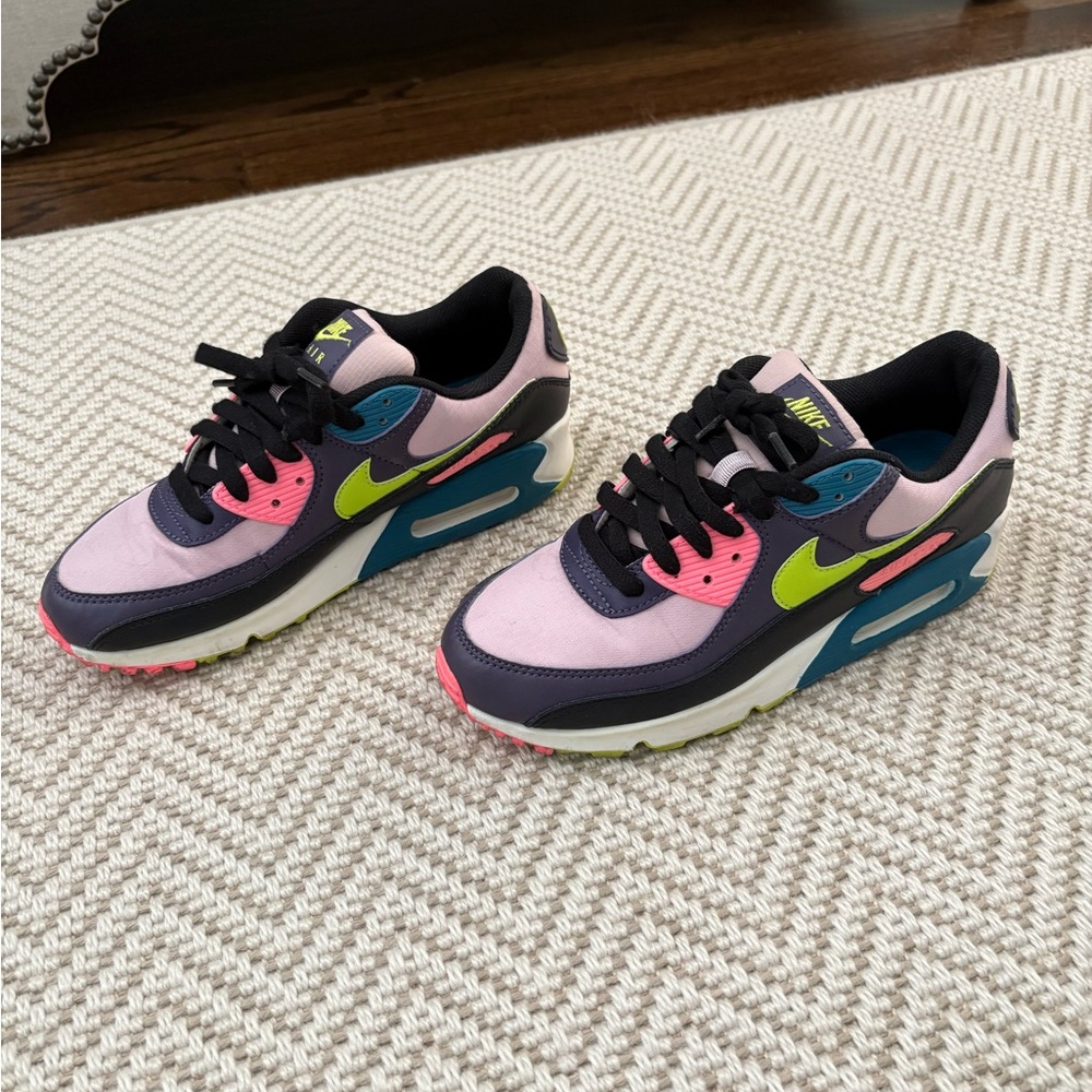 Nike Air Max with Pink and Neon Accents